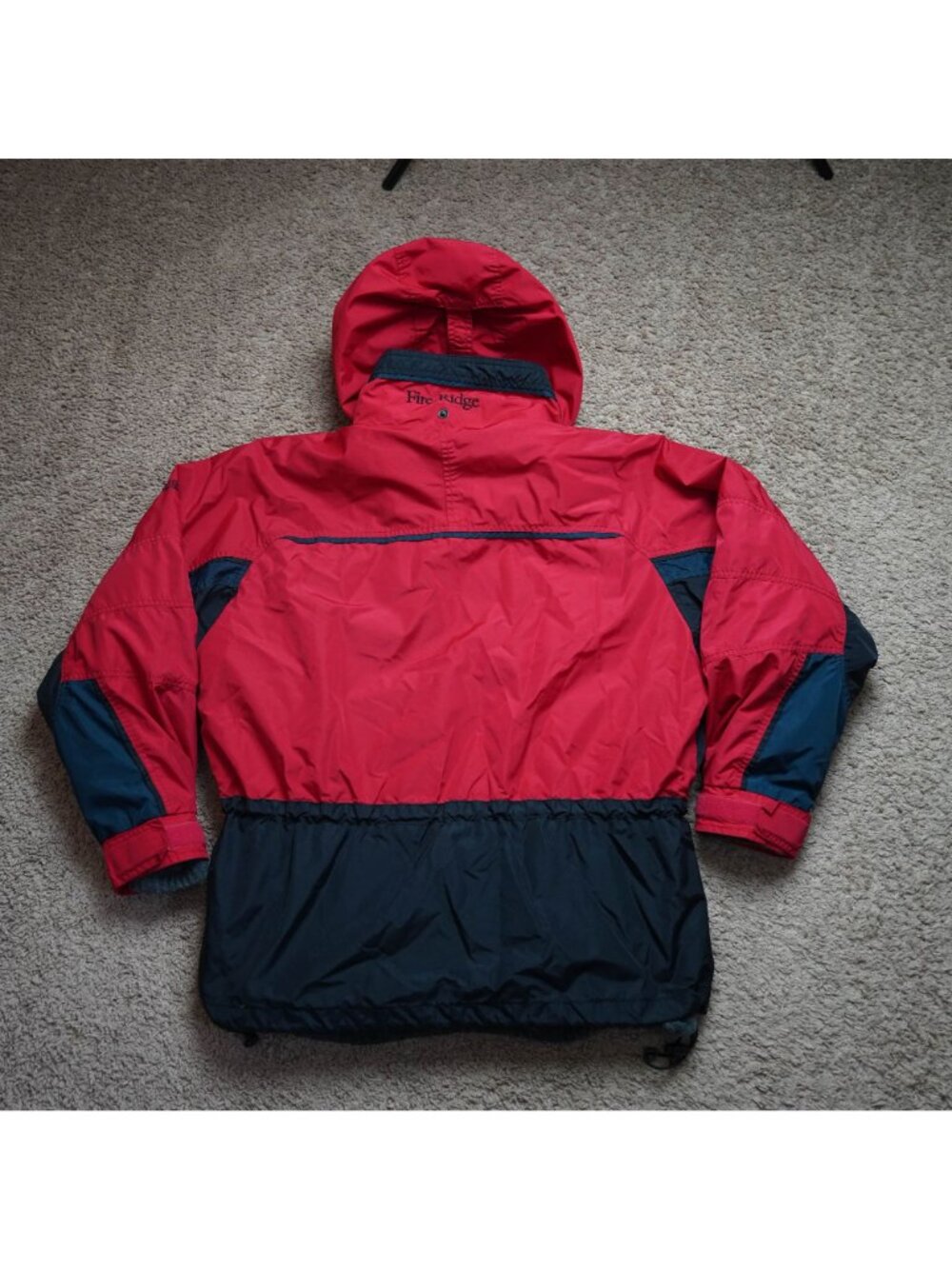 Y2K Columbia Fire Ridge 3 in 1 Jacket Womens L Red Ski Winter Coat Interchange - Picture 2 of 13